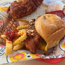 Chicken sliders and tenders Chicken sliders and tenders