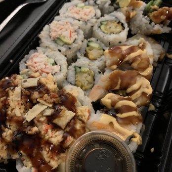 Edo Japan - Thursday Special, 4 types of sushi; California, dynamite, volcano, and tiger rolls - Japanese Near Me - Ajax, Ontario