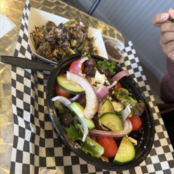 Stash's Table & Fable - Side Salad and Brussel Sprouts - Burgers Near Me - Forney, Texas Stash's Table & Fable - Side Salad and Brussel Sprouts - Burgers Near Me - Forney, Texas