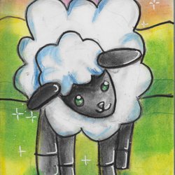 Drawn2Art - Montrose - Enjolie, Age 5, Pastel
