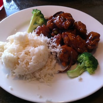 JJ Gardens - Orange chicken - Asian Fusion Near Me - Houston, Texas