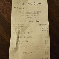 Wendy's - Let's start holding people accountable. You all KNOW who served us garbage.