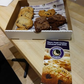 Insomnia Cookies - Our order, open till 3am,and they deliver! - Desserts Near Me - Baltimore, Maryland