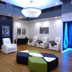 The Dripbar Keller - Spacious IV therapy lounge at The DRIPBaR Keller offering IV hydration and vitamin therapy for Keller and Fort Worth clients.