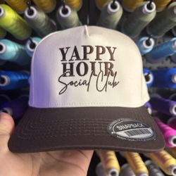 Jordan Bolton Studio - Yappy Hour Social Club hats for those who stand out