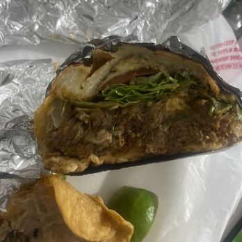 Tacos Jimenez - Burris torta with everything. - Mexican Near Me - Castaic, California
