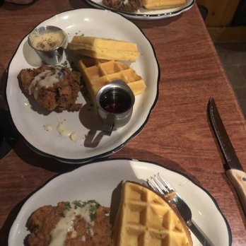 Moonshine Grill - Chicken and waffles - Southern Near Me - Austin, Texas