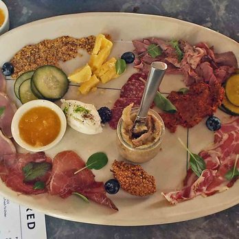 Cured - Our nine-selection charcuterie platter. - Cocktail Bars Near Me - San Antonio, Texas