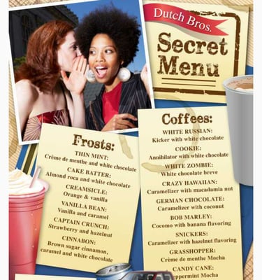 Menu photo 5 Dutch Bros Coffee Citrus Heights, CA Menu photo 5 Dutch Bros Coffee Citrus Heights, CA