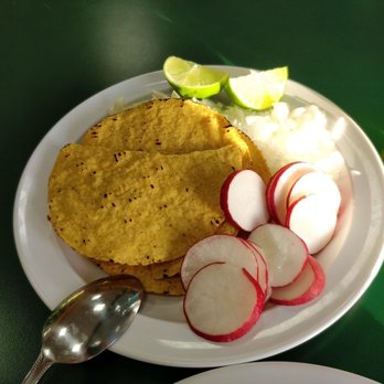 De Los Altos Grill - condiments for the posole - Mexican Near Me - Milpitas, California