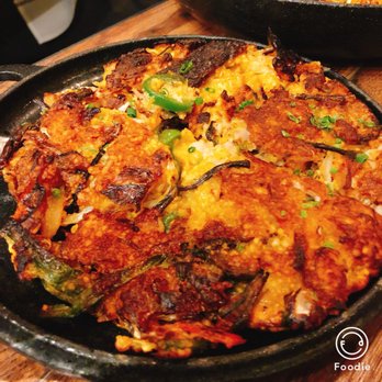 Osamil - Kimchi pancake - Korean Near Me - New York, New York Osamil - Kimchi pancake - Korean Near Me - New York, New York