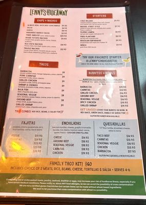Menu photo 2 Lenny's Hideaway Cohasset, MA Menu photo 2 Lenny's Hideaway Cohasset, MA