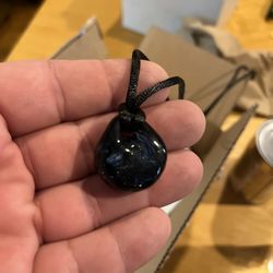 Terrapin Glassblowing Studio - Black Adder stone. I think it may be called Night Sky but could also be Starry Night
