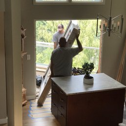 New door being installed in August 2019 New door being installed in August 2019