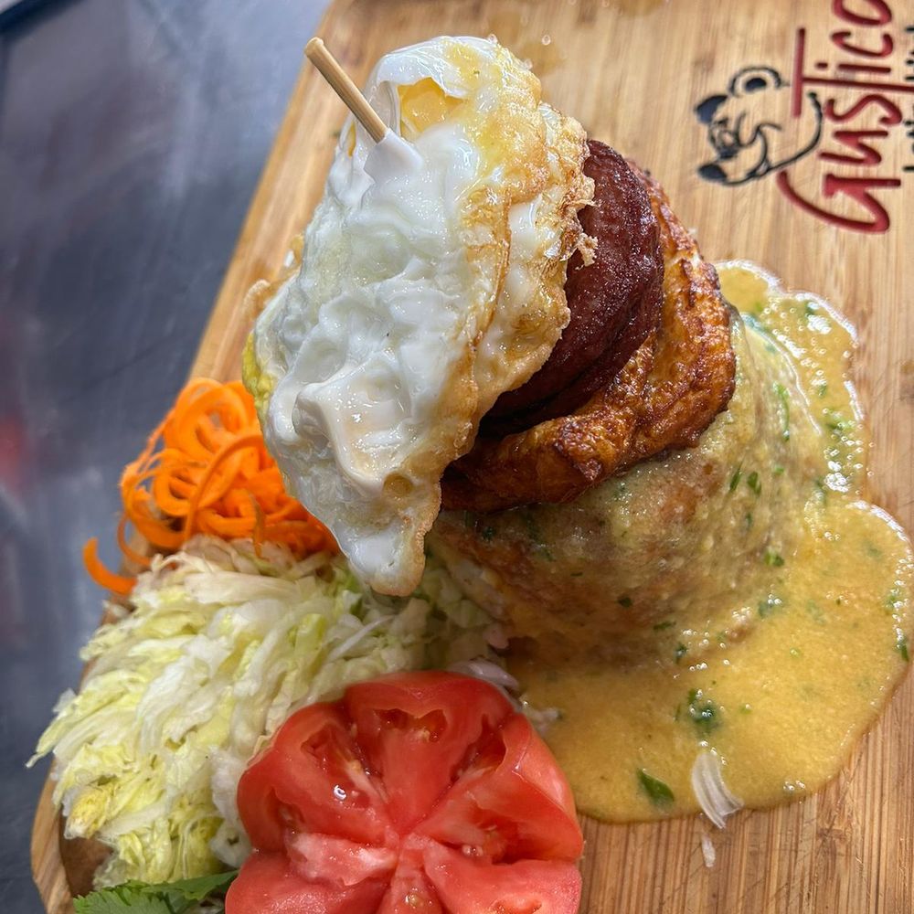 Mofongo tres golpes Mofongo tres golpes