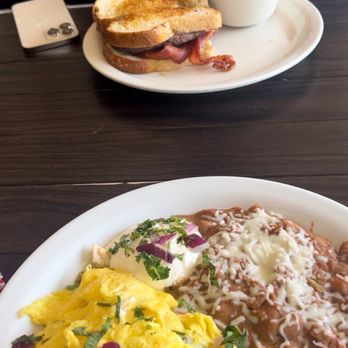 Carolyn's Cafe - Breakfast Enchilada & avocado bacon burger - Breakfast & Brunch Near Me - Redlands, California