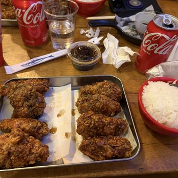 K-Bap & Wings - Soy Garlic Sauce - Korean Near Me - New York, New York