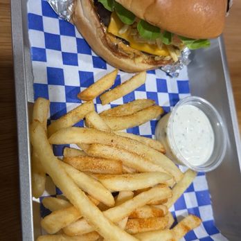 ATX Kitchen - Hamburger meal - Food Delivery Services Near Me - Austin, Texas