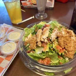 Crispy Chicken Salad