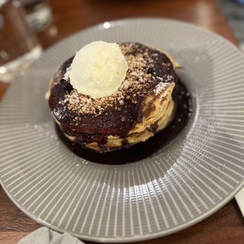 Unconventional Diner - Buttermilk Pancakes with lavender and blueberries - Breakfast & Brunch Near Me - Washington, DC, District of Columbia Unconventional Diner - Buttermilk Pancakes with lavender and blueberries - Breakfast & Brunch Near Me - Washington, DC, District of Columbia