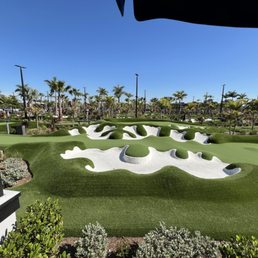 Mini golf course Mini golf course
