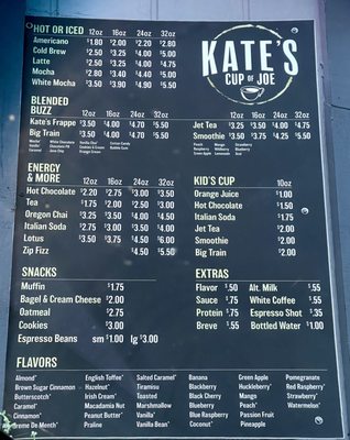 Menu photo 2 Kate's Cup of Joe Clarkston, WA Menu photo 2 Kate's Cup of Joe Clarkston, WA