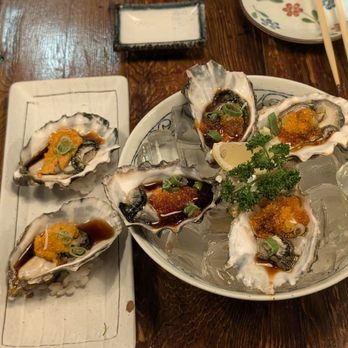 DASH Japanese Tapas & Sushi - Kaki uni & oysters - Japanese Near Me - San Mateo, California