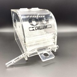 Hookups Vapors - OG glass chillum pipe