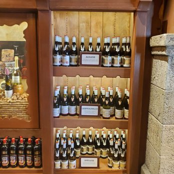 Weinkeller - a display of various types of wine - Wineries Near Me - Lake Buena Vista, Florida