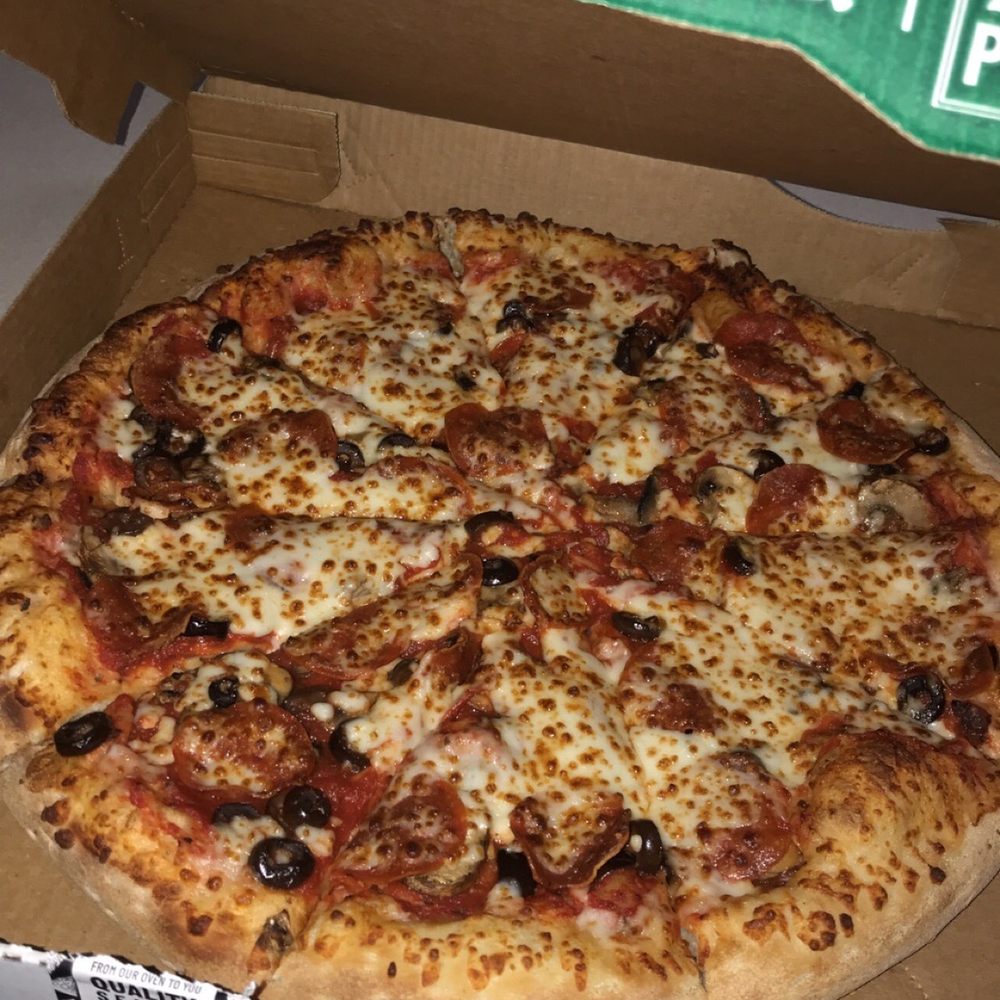 Papa Johns Pizza - XL pepperoni, mushrooms & olives - Pizza Near Me - Stillwater, Oklahoma Papa Johns Pizza - XL pepperoni, mushrooms & olives - Pizza Near Me - Stillwater, Oklahoma