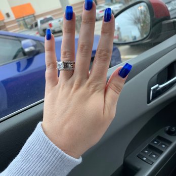 Atlantis Nail Bar - See through and only 2 layers of polish. - Nail Salons Near Me - Spring, Texas