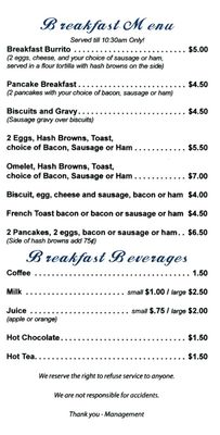 Menu photo 3 The Front Porch Texline, TX