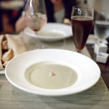 Naschmarkt - Campbell - Jerusalem Artichoke & Leek Soup with smoked trout $9 (split) - Austrian Near Me - Campbell, California Naschmarkt - Campbell - Jerusalem Artichoke & Leek Soup with smoked trout $9 (split) - Austrian Near Me - Campbell, California
