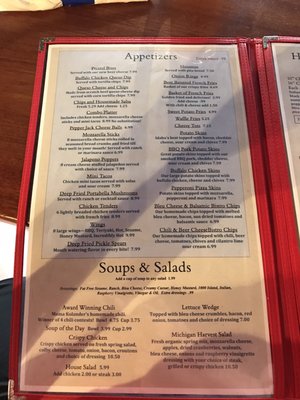 Menu photo 4 Dan's Downtown Tavern Saline, MI