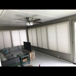 River City Shutters & Blinds - Incredible impressed with the after! Look at the privacy it provides, plus helps keep it cooler.