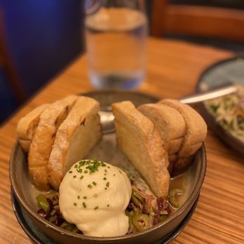 SP2 Communal Bar + Restaurant - Burrata with Olive Bagna Cauda $12.00 castelvetrano olives, garlic, yuzu - Bars Near Me - San Jose, California SP2 Communal Bar + Restaurant - Burrata with Olive Bagna Cauda $12.00 castelvetrano olives, garlic, yuzu - Bars Near Me - San Jose, California