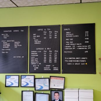 Somethin' Sweet Donuts - Menu - Donuts Near Me - Chicago, Illinois