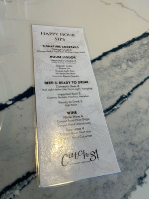 Menu photo 1 Catch 31 Fishhouse and Bar Virginia Beach, VA Menu photo 1 Catch 31 Fishhouse and Bar Virginia Beach, VA