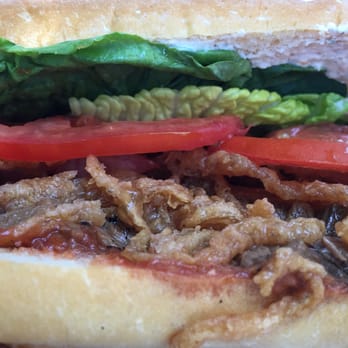 The Workshop - Brisket po boy!! Yeah they did that!! And it's like a foot long!! - Cajun/Creole Near Me - Benicia, California The Workshop - Brisket po boy!! Yeah they did that!! And it's like a foot long!! - Cajun/Creole Near Me - Benicia, California