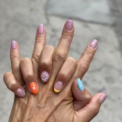 Tami-A Nails Salon - This is Jenny's (neutral) And Holly's (colorful) job.