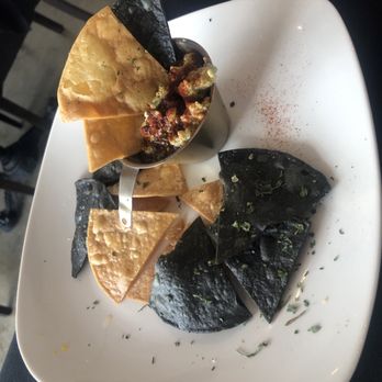 Tres Muchachos - Hummus, delicious, with this could be served by the barrel it was so good. - Breakfast & Brunch Near Me - Costa Mesa, California