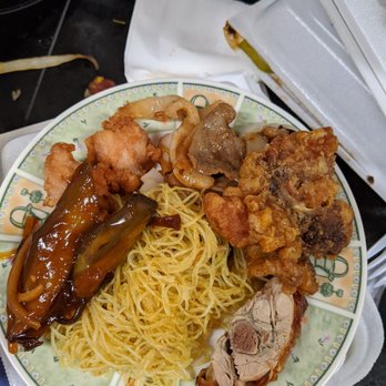 Mandarin Kitchen - my plate - Chinese Near Me - Honolulu, Hawaii