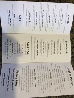 Menu photo 7 Vessel Kitchen Park City, UT