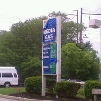 Media Bp - a gas station sign with a van in the background - Convenience Stores Near Me - Media, Pennsylvania Media Bp - a gas station sign with a van in the background - Convenience Stores Near Me - Media, Pennsylvania