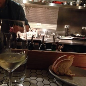 Artusi - Sitting at the kitchen bar - Italian Near Me - Seattle, Washington