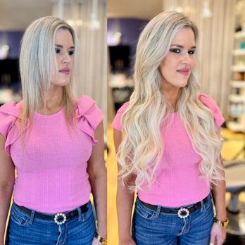 Extensions by Carmella - 2 rows of weft extensions - Hair Extensions Near Me - West Des Moines, Iowa Extensions by Carmella - 2 rows of weft extensions - Hair Extensions Near Me - West Des Moines, Iowa
