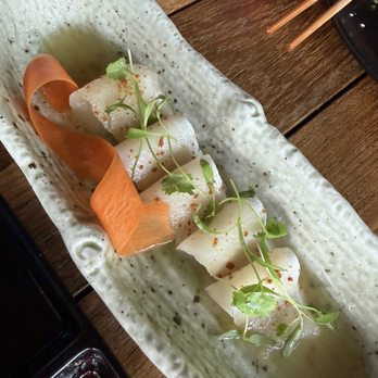 Tanuki River Landing - Yellowtail Tiradito - Japanese Near Me - Miami, Florida