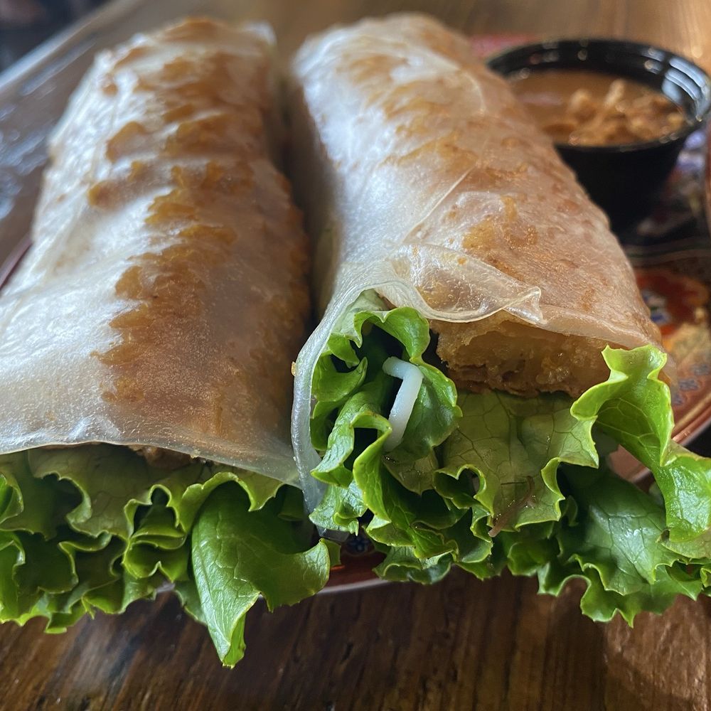 Cris and John - Fried fish spring rolls - Vietnamese Near Me - Dallas, Texas