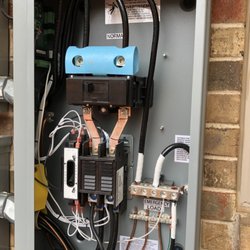 Carroll Service - The inside wiring of a automatic transfer switch- cool stuff!