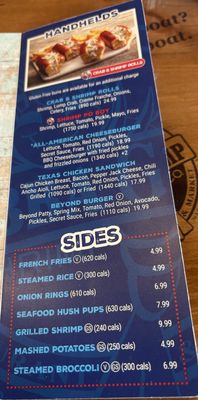 Menu photo 7 Bubba Gump Shrimp Monterey, CA